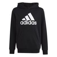 юношески,суичър,детски,горнища,с,качулка,детски,облекла,adidas,big,logo,hoodie,juniors,black,white