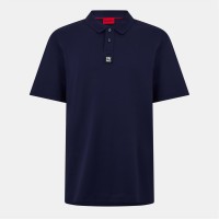блуза,с,яка,облекла,на,разпродажба,мъжки,тениски,hugo,men's,deabono,short,sleeve,polo,shirt,navy,418