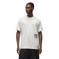 тениска,мъжки,тениски,y3,men's,fade,logo,regular,fit,t,shirt,white