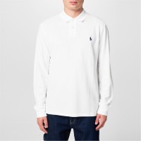 блуза,с,яка,мъжки,тениски,polo,ralph,lauren,slim,fit,polo,shirt,white