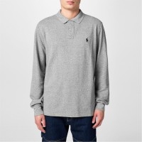 блуза,с,яка,мъжки,тениски,polo,ralph,lauren,slim,fit,polo,shirt,grey