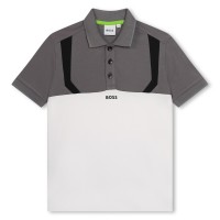 юношеска,блуза,с,яка,детски,облекла,boss,logo,polo,shirt,juniors,med,grey,036