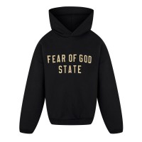 юношески,суичър,детски,3/4,панталони,fear,of,god,essentials,fleece,hoodie,junior,black