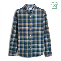 карирана,риза,облекла,на,разпродажба,farah,leroy,checked,long,sleeve,shirt,pea,green