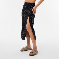 пола,поли,и,къси,панталони,jack,wills,split,midi,skirt,black,print