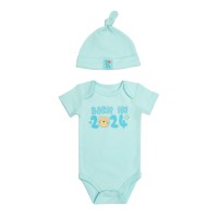 бебешка,шапка,бебешки,облекла,hello,world,baby,boy,2024,bodysuit,and,hat,set,blue