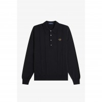 блуза,с,яка,мъжки,тениски,fred,perry,men,s,long,sleeve,polo,shirt,blk,gld,102