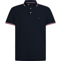 блуза,с,яка,мъжки,летен,каталог,мъжки,тениски,tommy,hilfiger,core,tipped,slim,polo,shirt,desert,sky