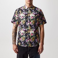 мъжки,ризи,replay,men,s,floral,print,short,sleeve,patterned,shirt,black,010