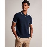 мъжки,тениски,ted,baker,ted,mahani,zip,polo,sn43,navy