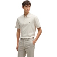 блуза,с,яка,облекла,на,разпродажба,мъжки,тениски,boss,men's,c,parris,polo,signature,monogram,shirt,open,white,131