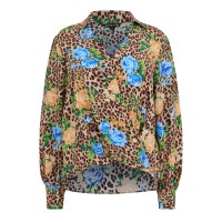 дамски,ризи,biba,biba,wrap,front,shirt,leopard,floral