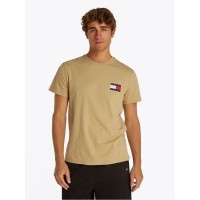 тениска,мъжки,тениски,tommy,jeans,tjm,slim,essential,flag,tee,ext,relic,tan