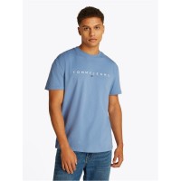 тениска,мъжки,тениски,tommy,jeans,tjm,reg,linear,logo,tee,ext,colorado,blue