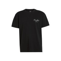 тениска,мъжки,тениски,tommy,jeans,vintage,text,t,shirt,black