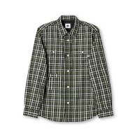 облекла,на,разпродажба,pretty,green,men's,pelton,check,long,sleeve,patterned,shirt,black