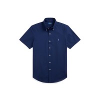риза,с,къс,ръкав,мъжки,ризи,polo,ralph,lauren,poplin,short,sleeve,shirt,newport,navy