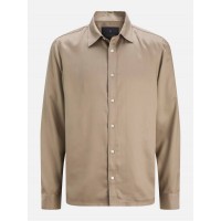 риза,облекла,на,разпродажба,jack,and,jones,men's,jprblamilo,long,sleeve,plain,shirt,greige