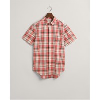 мъжки,ризи,gant,reg,cotton,linen,check,ss,shirt,sun,sunset,pink