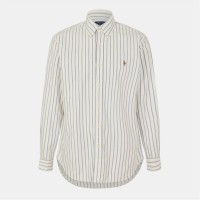 мъжки,ризи,polo,ralph,lauren,multi,coloured,striped,poplin,shirt,white,blue