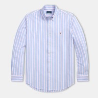 polo,ralph,lauren,multi,coloured,striped,poplin,shirt,blue,pink