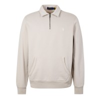 блуза,облекла,на,разпродажба,мъжки,ежедневни,облекла,мъжки,горнища,с,качулка,polo,ralph,lauren,loopback,terry,cotton,quarter,zip,sweater,stoneware,grey