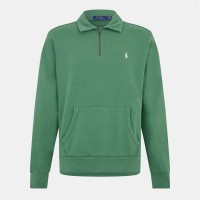 блуза,облекла,на,разпродажба,мъжки,ежедневни,облекла,мъжки,горнища,с,качулка,polo,ralph,lauren,loopback,terry,cotton,quarter,zip,sweater,fatigue,green