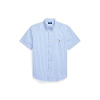 риза,с,къс,ръкав,облекла,на,разпродажба,мъжки,ризи,polo,ralph,lauren,men's,striped,seersucker,short,sleeve,shirt,blue,white