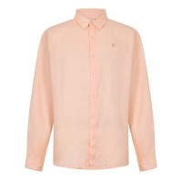 риза,облекла,на,разпродажба,мъжки,ризи,timberland,men's,mill,brook,linen,leaf,green,long,sleeve,plain,shirt,tropical,peach