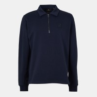мъжки,горнища,с,качулка,мъжки,ежедневни,облекла,belstaff,men,s,curator,quarter,zip,fleece,dark,ink
