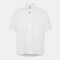 риза,с,къс,ръкав,облекла,на,разпродажба,мъжки,ризи,cp,company,short,sleeve,ripstop,shirt,gauze,white,103
