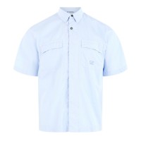 риза,с,къс,ръкав,облекла,на,разпродажба,мъжки,ризи,cp,company,short,sleeve,ripstop,shirt,cerulean,814