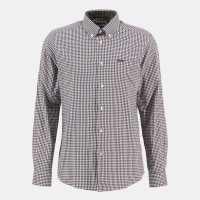 облекла,на,разпродажба,мъжки,ризи,barbour,padshaw,tailored,shirt,dark,oak,br17