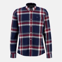 облекла,на,разпродажба,мъжки,ризи,barbour,folley,shirt,navy,red,mi32