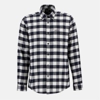 облекла,на,разпродажба,мъжки,ризи,barbour,international,blackstreak,check,shirt,black,bk11