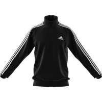 мъжко,горнище,с,цип,мъжки,полари,adidas,3,stripe,zip,top,mens,black,white