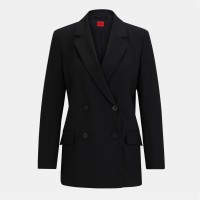 hugo,women's,avani,suit,jacket,black