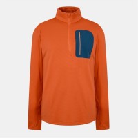 промоция,на,зимни,облекла,мъжки,туристически,полари,karrimor,quarter,zip,mens,orange