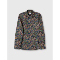 pretty,green,pg,house,paisley,ls,sn61,multi