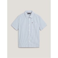 юношеска,риза,с,къс,ръкав,детски,облекла,tommy,hilfiger,short,sleeve,oxford,shirt,juniors,blue,spell
