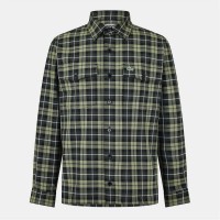 облекла,на,разпродажба,мъжки,ризи,lacoste,long,sleeve,oxford,shirt,khaki,multico