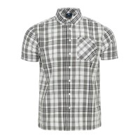 риза,с,къс,ръкав,giorgio,mens,short,sleeve,check,shirt,white,check
