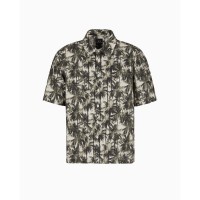 мъжки,ризи,armani,exchange,men,s,short,sleeve,patterned,shirt,green,f0039