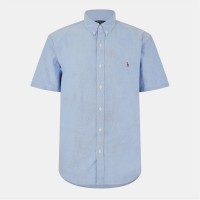облекла,на,разпродажба,мъжки,ризи,polo,ralph,lauren,custom,fit,oxford,shirt,bsr,blue