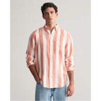 мъжки,ризи,gant,reg,bold,stripe,linen,shirt,salty,s,burnt,orange