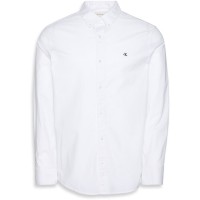 риза,с,дълъг,ръкав,мъжки,ризи,calvin,klein,jeans,men's,long,sleeve,oxford,shirt,brilliant,white