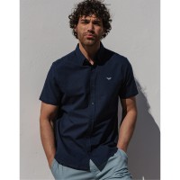 threadbare,men,s,inferno,short,sleeve,oxford,shirt,navy