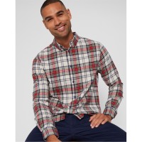 мъжка,риза,с,дълъг,ръкав,облекла,на,разпродажба,threadbare,checkered,long,sleeve,shirt,mens,cream