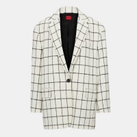 дамско,яке,hugo,women,s,azulla,suit,jacket,open,misc