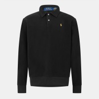 облекла,на,разпродажба,мъжки,ежедневни,облекла,мъжки,горнища,с,качулка,polo,ralph,lauren,men's,quarter,zip,fleece,pullover,polo,black